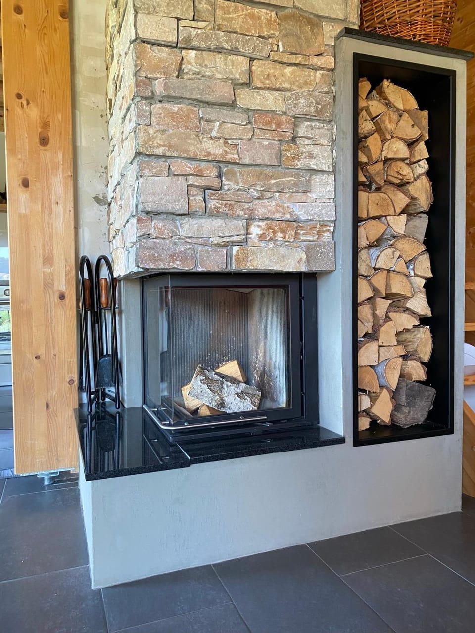 fireplace