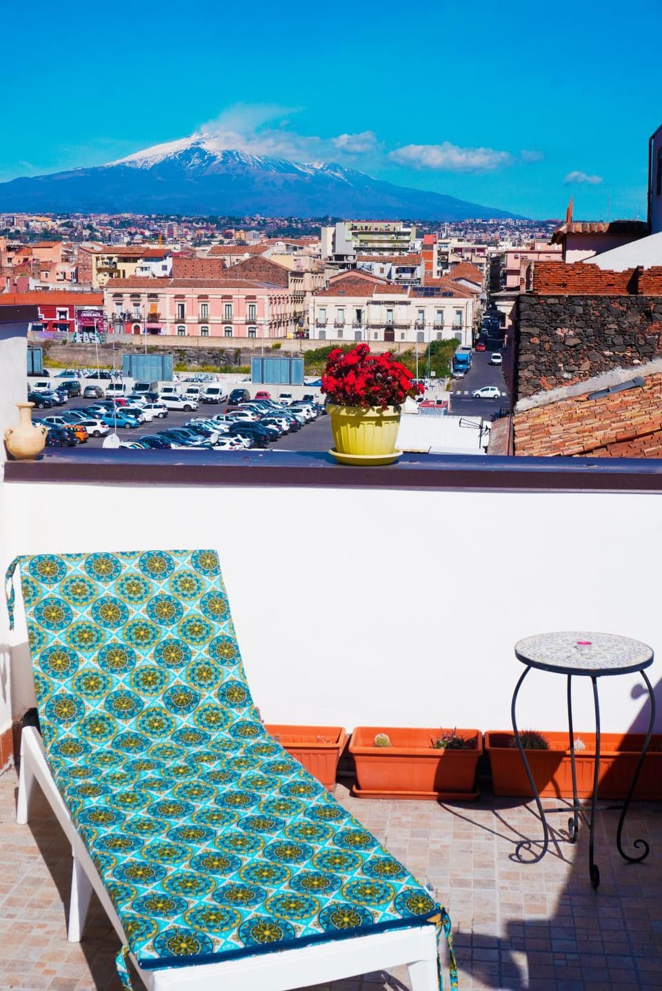 Balcony/Terrace, sunbed