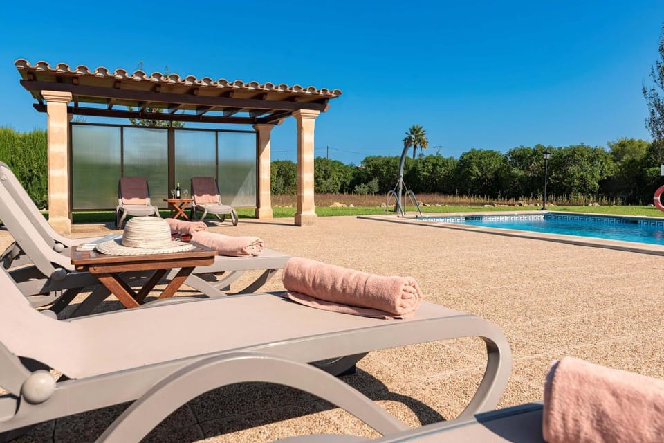Garden, Swimming pool, sunbed