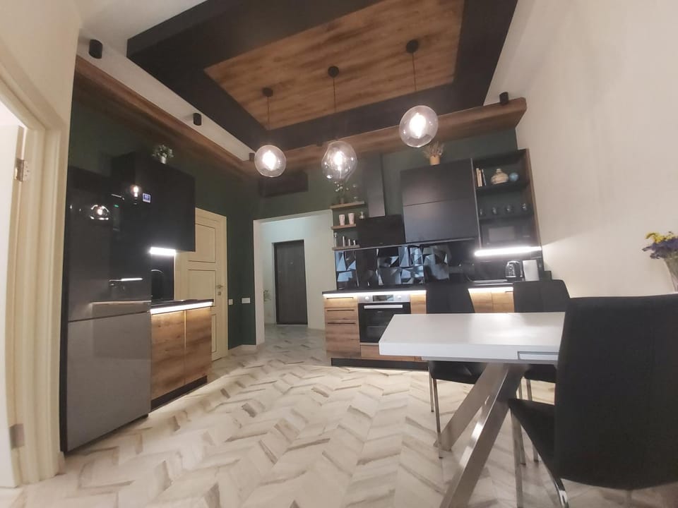 Seating area, Communal kitchen