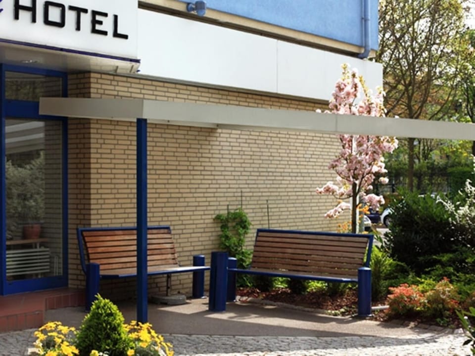 Patio, Facade/entrance, Day