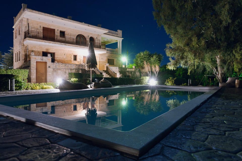 Seaside "Stone & Light Villa" close to Aegina City Villa in Argolis, Greece