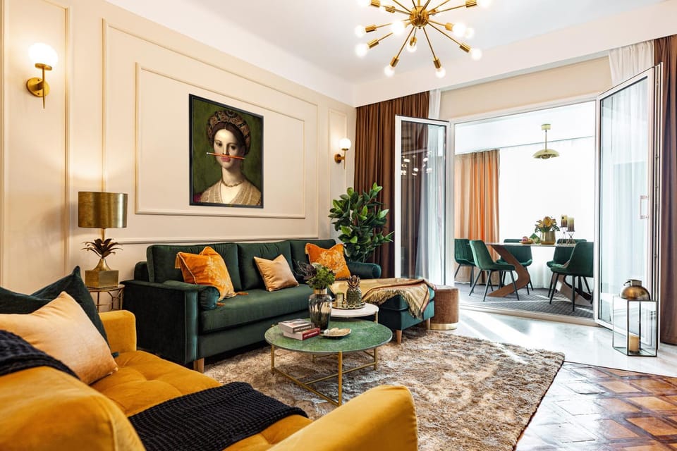 Living room, Photo of the whole room, Decorative detail, Dining area