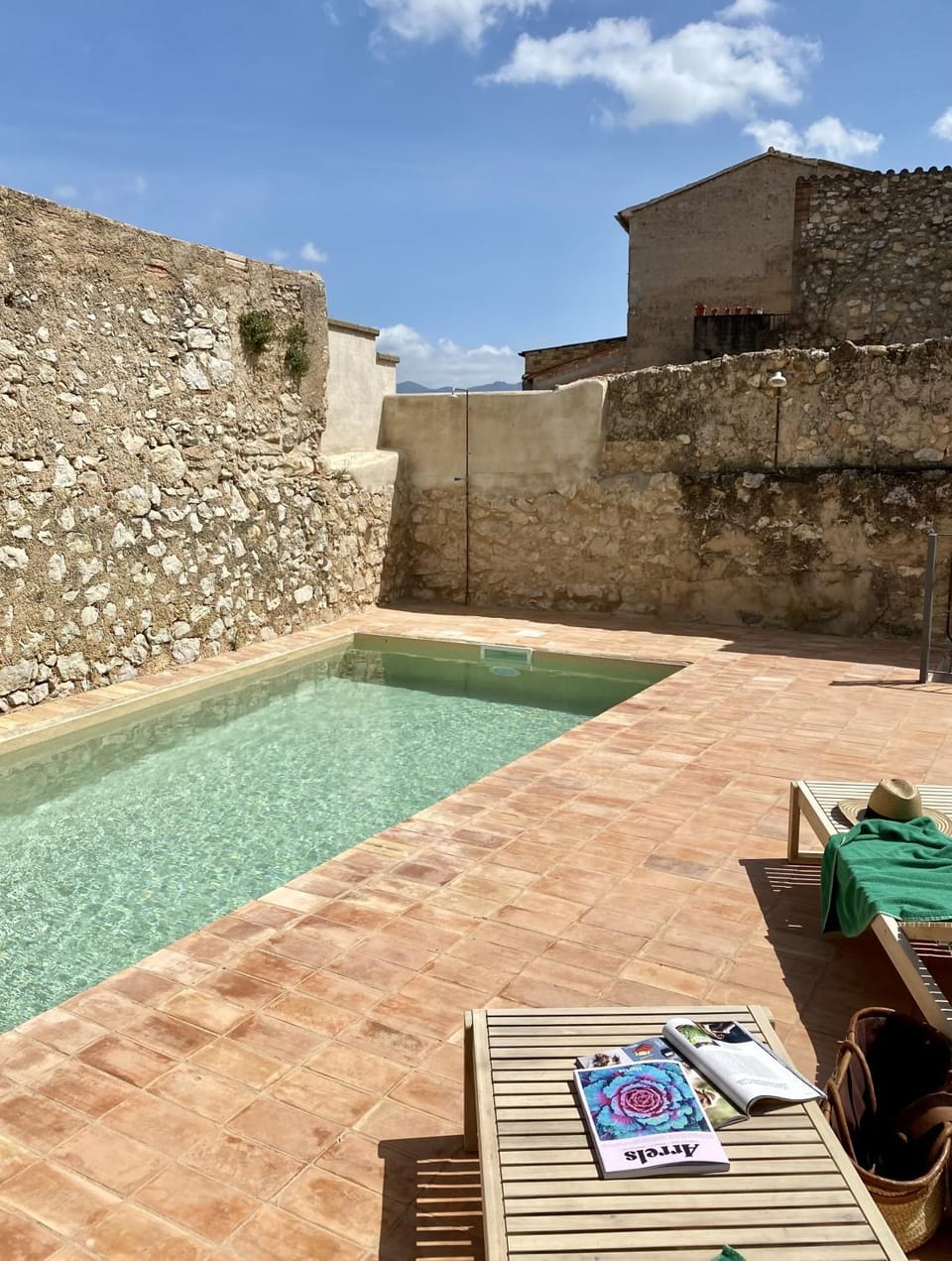 Patio, Day, Pool view, Swimming pool, sunbed