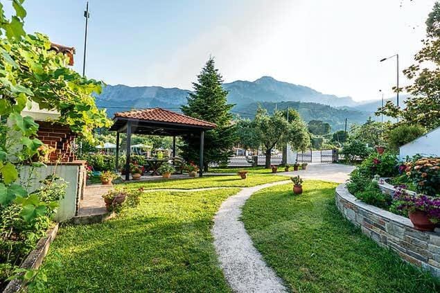 Garden view, Mountain view