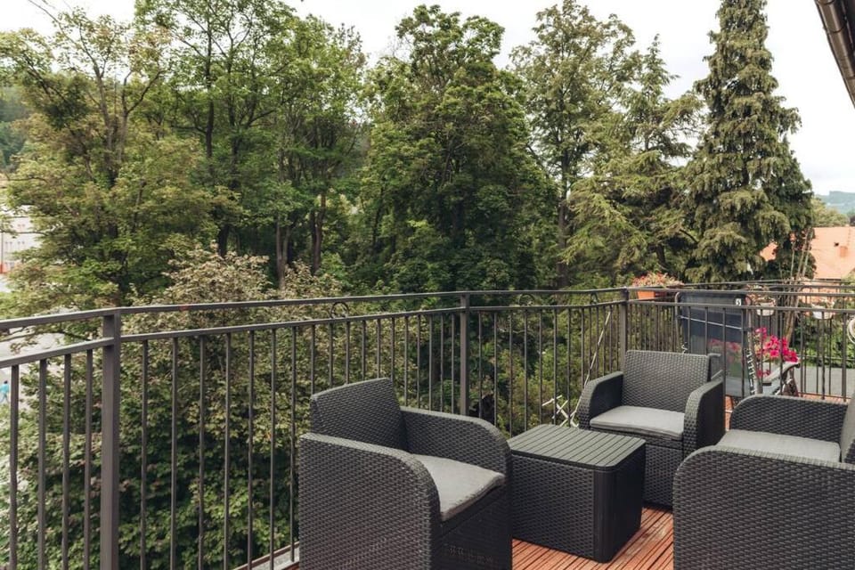 Duszniki-Zdrój Przytulny Apartament z Tarasem Apartment in Lower Silesian Voivodeship