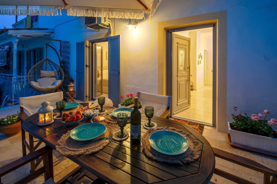 Marilu's, Paxos Port House Apartment in Gaios