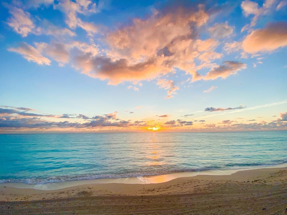 Beautiful Beachfront Apartments with private terrace Ocean View Brisas Shores Apartment in Cancun