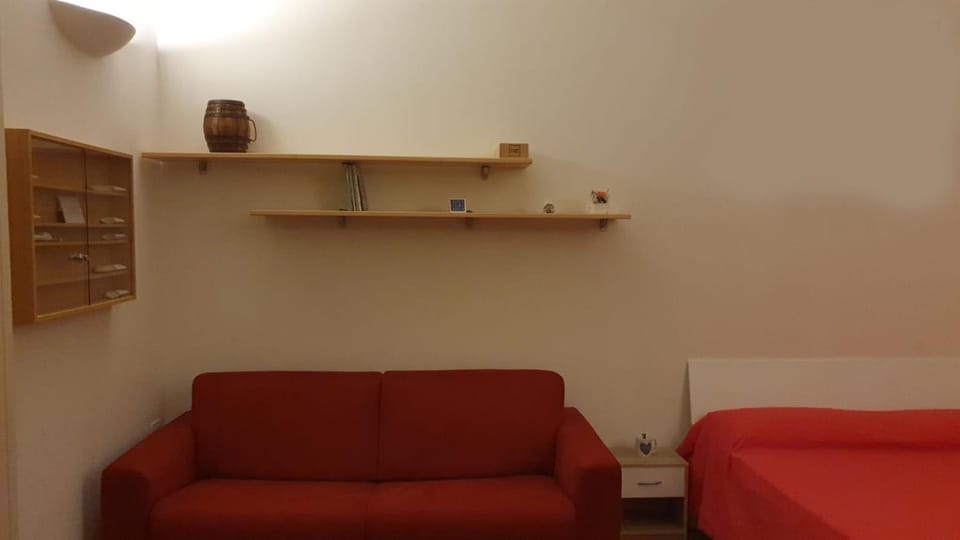 Bed, Living room, Photo of the whole room, Seating area, Bedroom