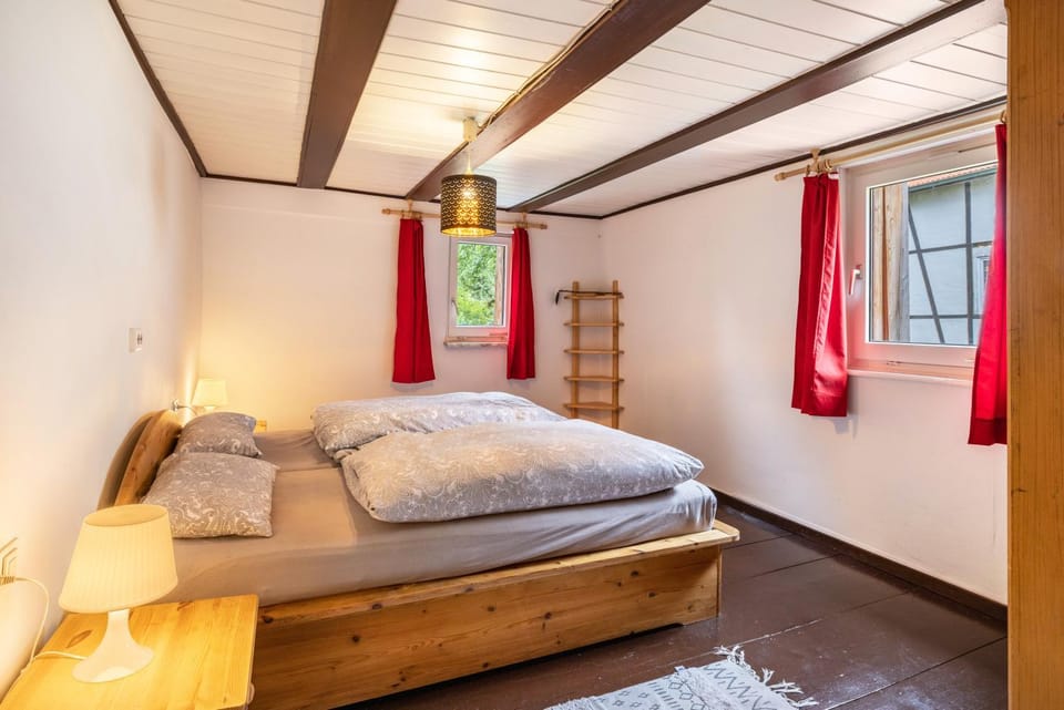 Property building, Living room, Bedroom