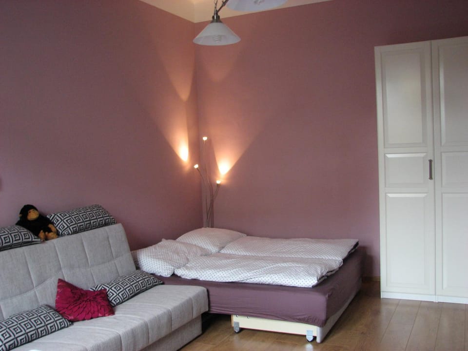 Bed, Photo of the whole room, Bedroom, wardrobe