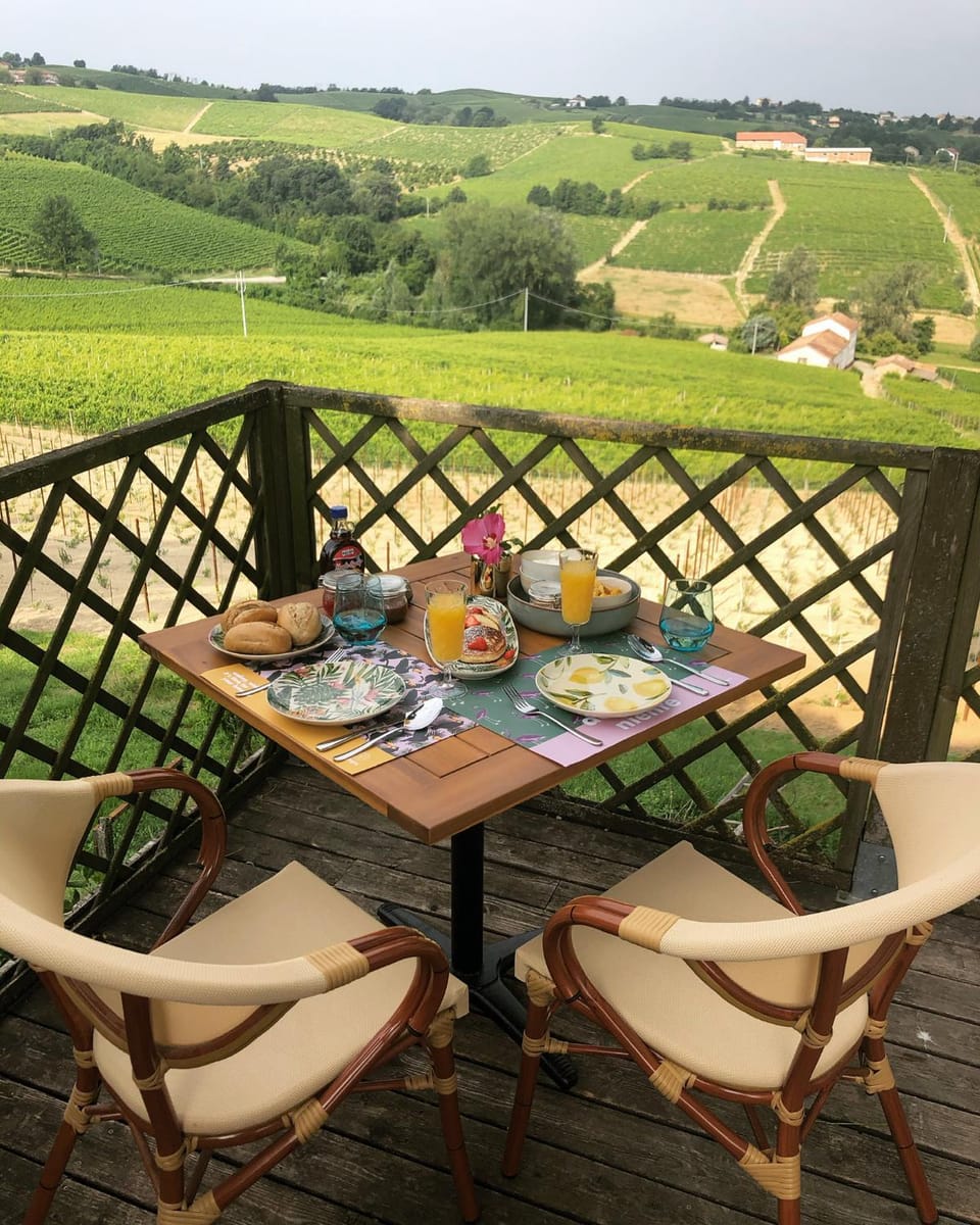 Property building, Day, Natural landscape, View (from property/room), Breakfast