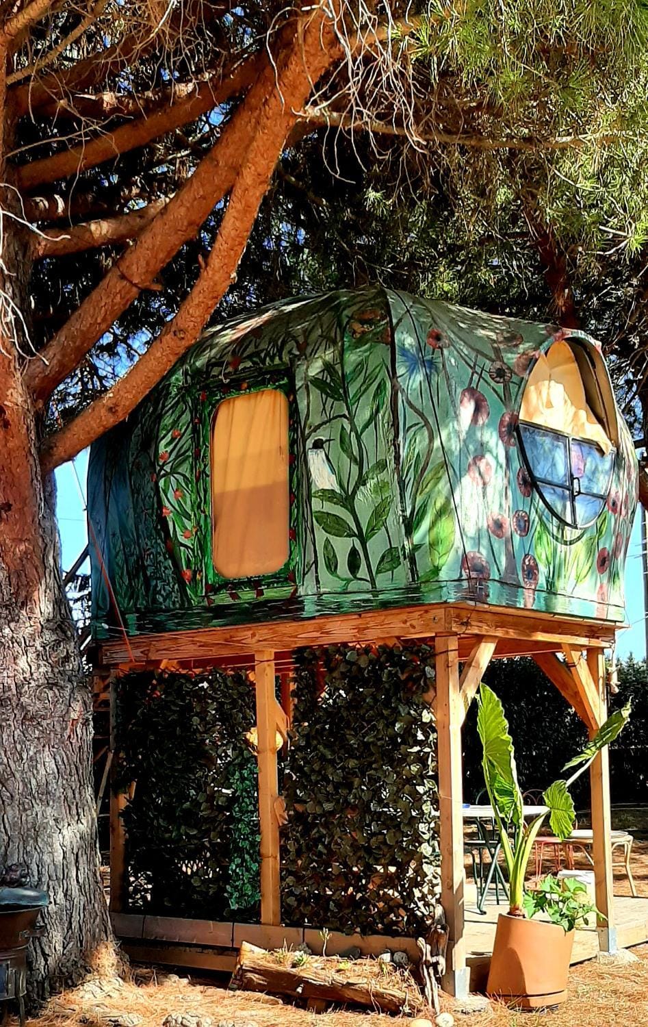 Nuit insolite Chalet in Vias