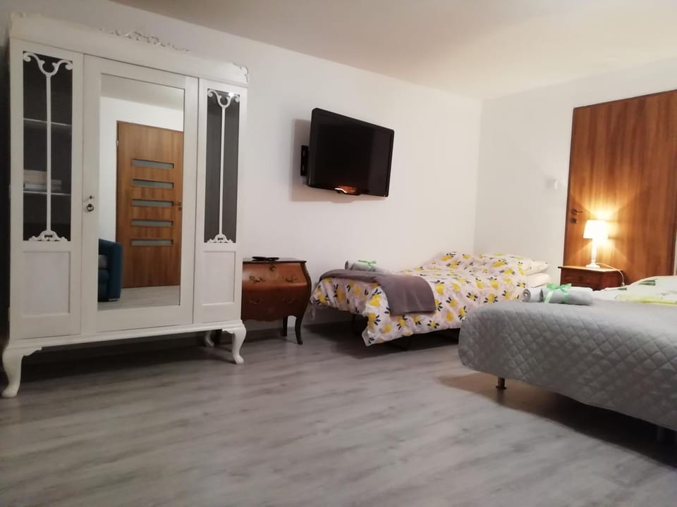 Bed, TV and multimedia, Living room, Photo of the whole room, Seating area, Bedroom, wardrobe