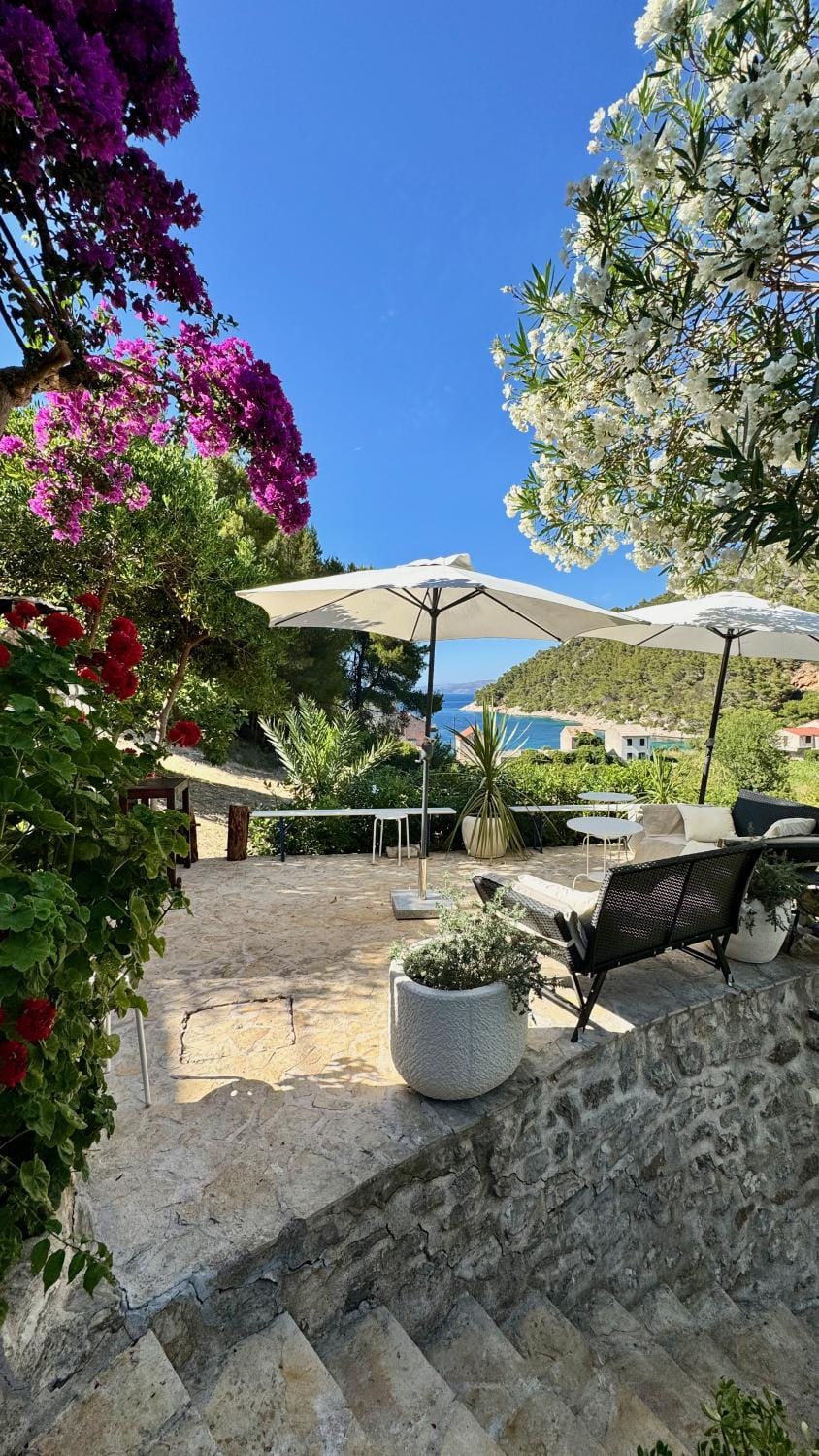 Garden view, sunbed