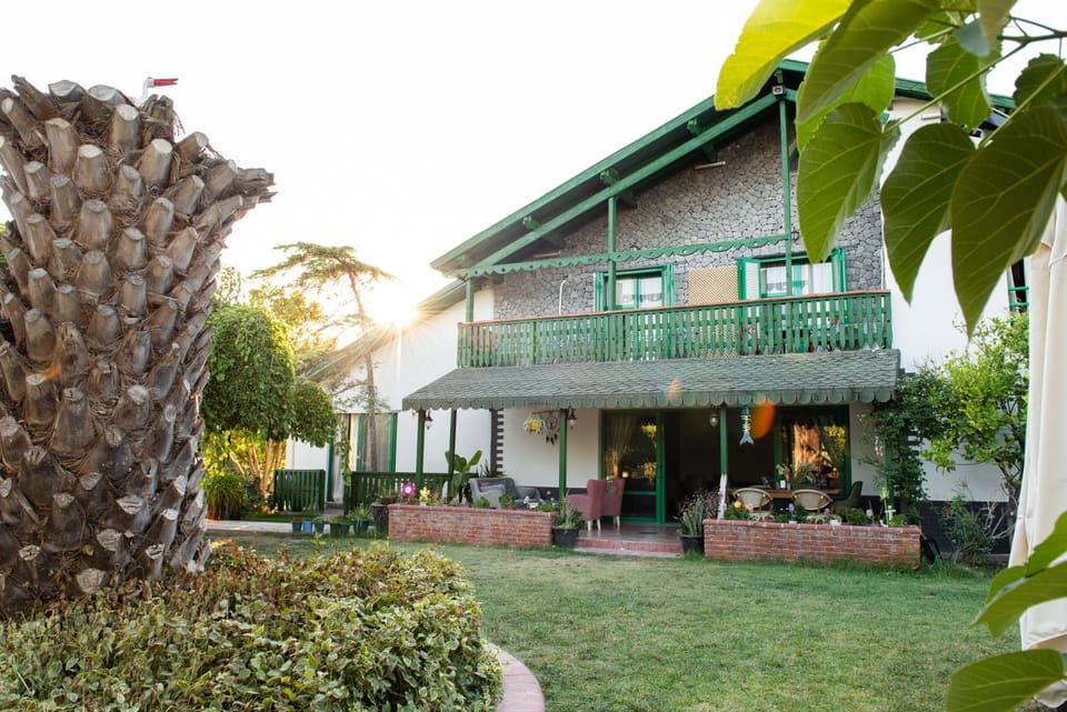 Property building, Garden view