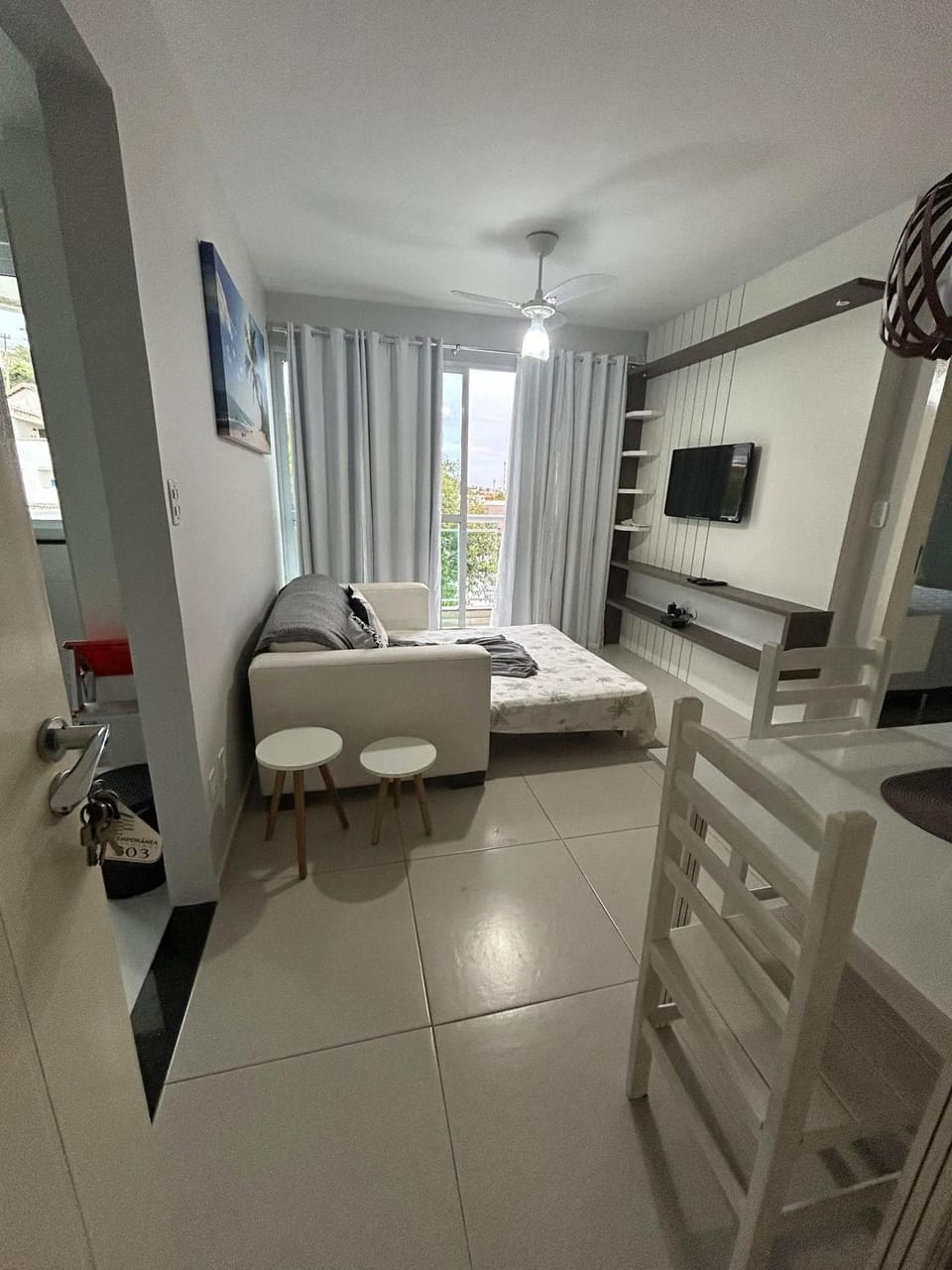 Communal lounge/ TV room, Bed, TV and multimedia