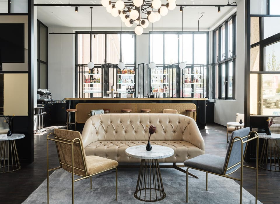 Property building, Lobby or reception, Seating area