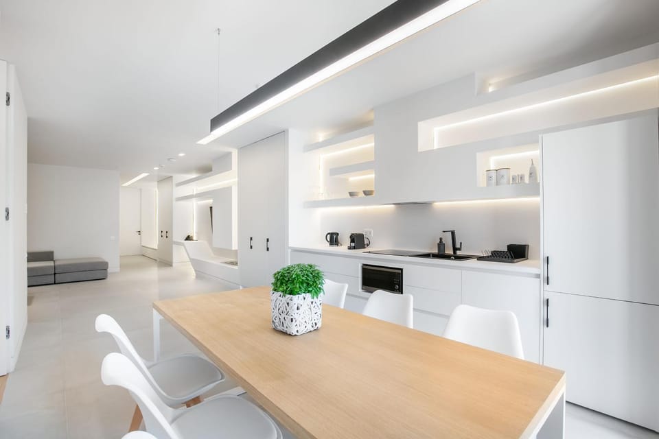 Living room, Dining area