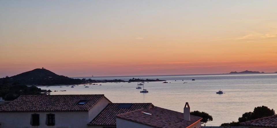 Sea view, Sunset