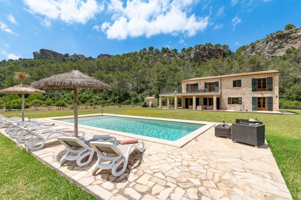 Garden, Swimming pool, sunbed