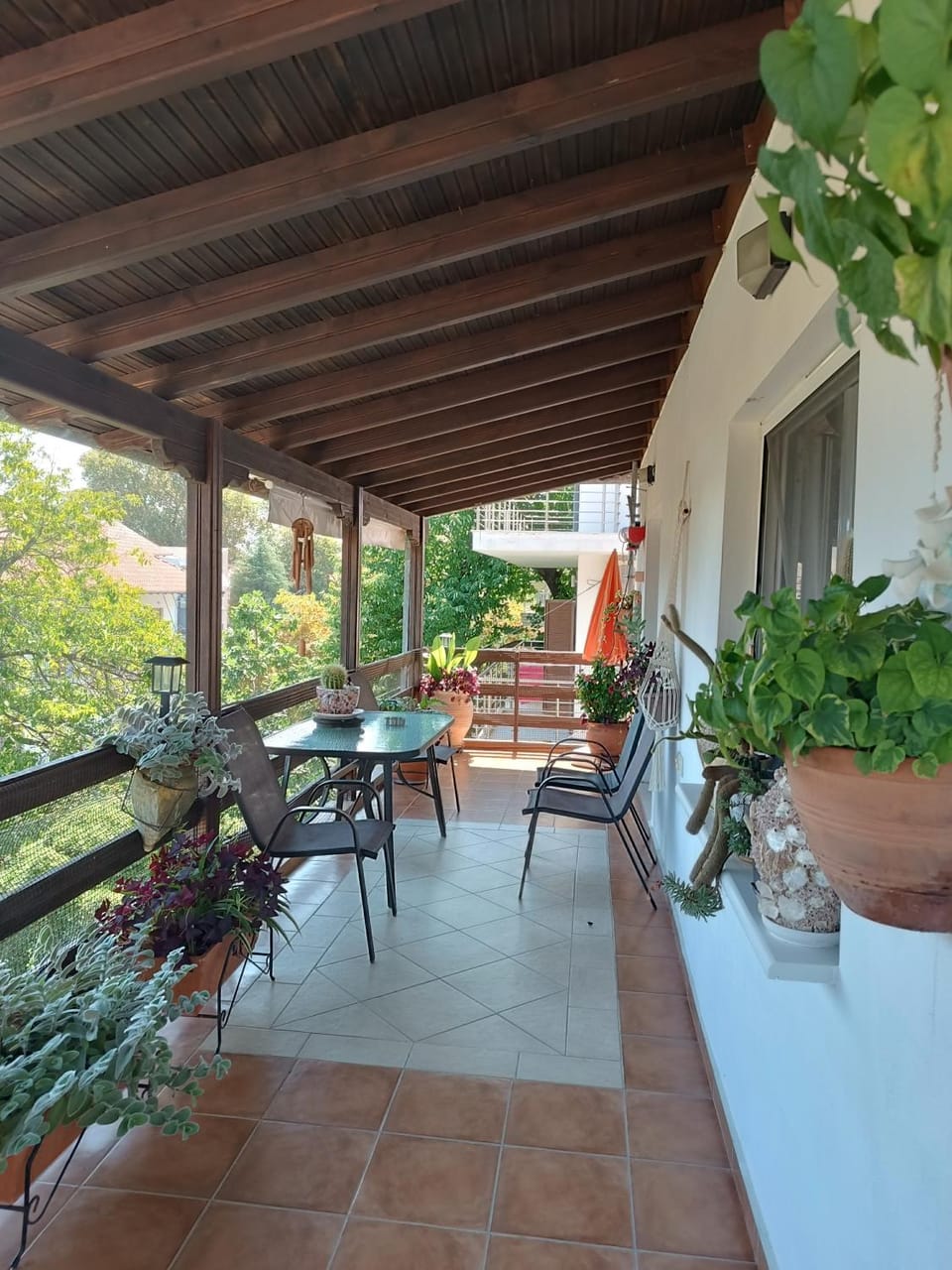 Balcony/Terrace, Seating area, Garden view