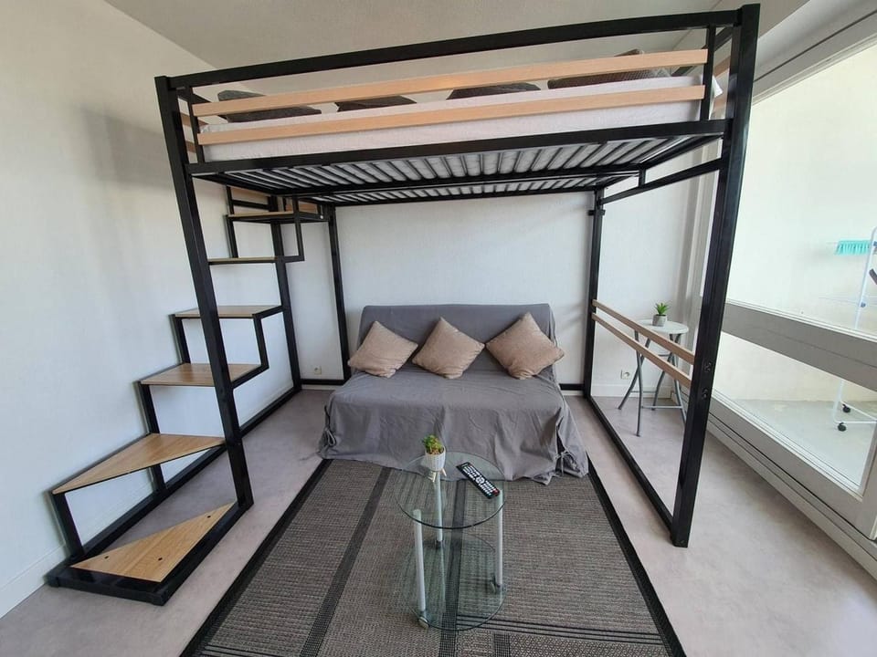 Studio refait à neuf, 4 couchages, plage immédiate - FR-1-224C-135 Apartment in Saint-Jean-de-Monts