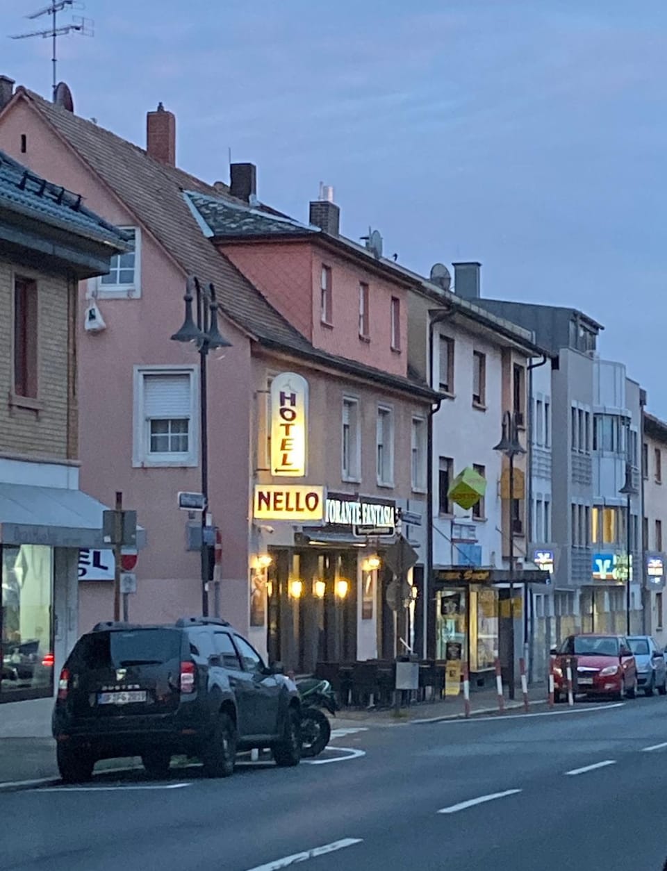 Property building, Street view, Parking