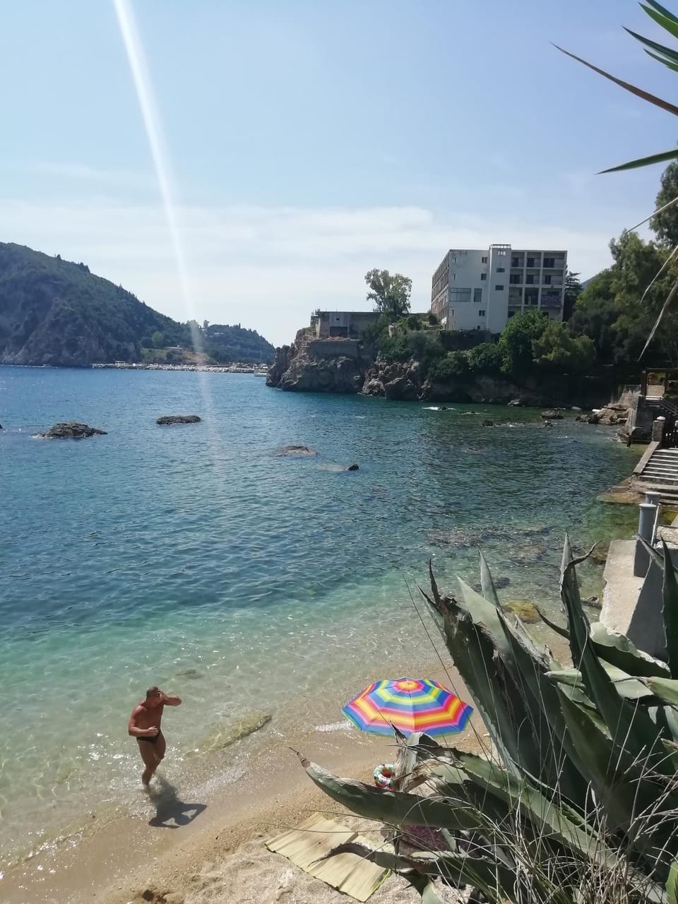 Patio, Natural landscape, Beach, Sea view