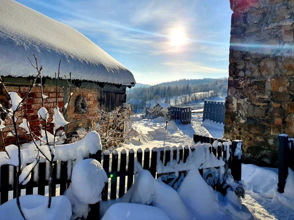Day, Winter, Mountain view