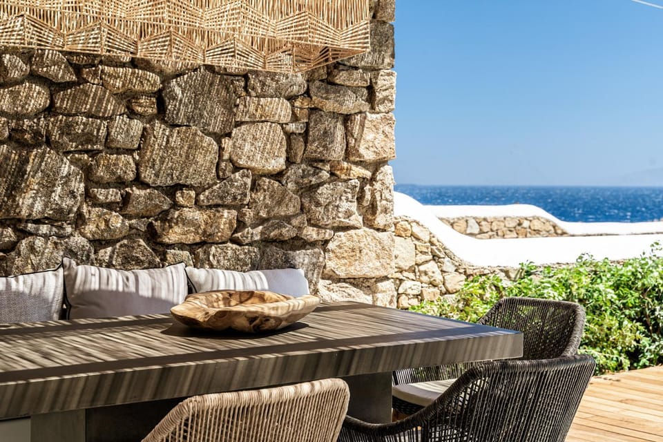 Dining area, Sea view