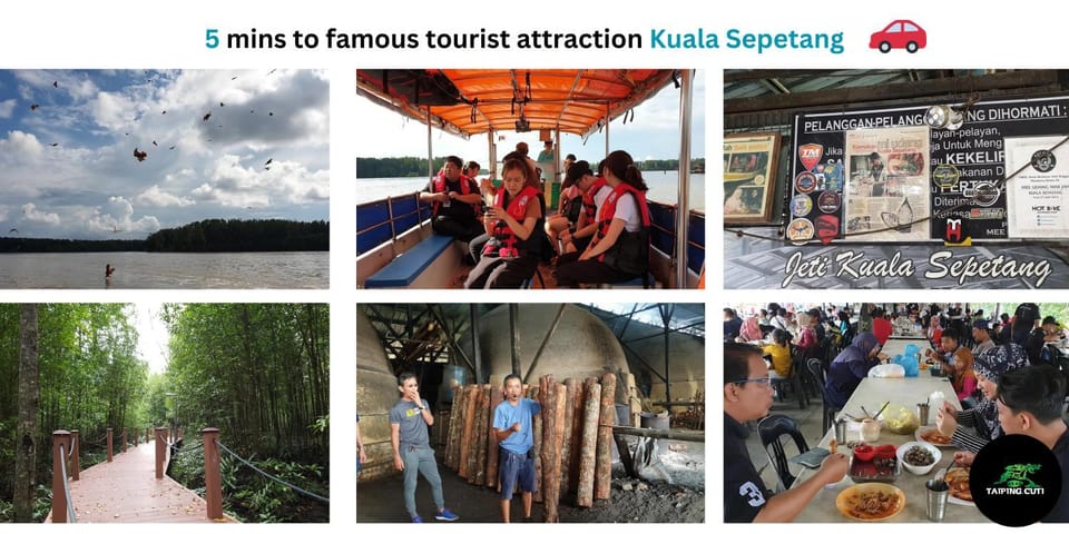 Taiping Cuti Homstay 太平竹笛民宿 5mins to Kuala Sepetang House in Perak
