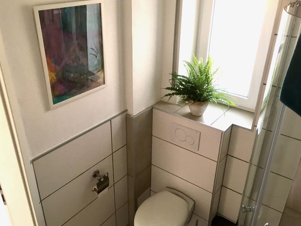 Bathroom, Living room