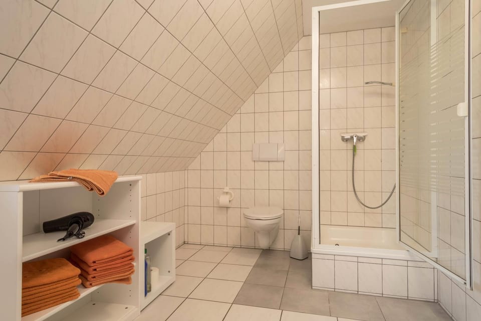 Property building, Bathroom, Living room