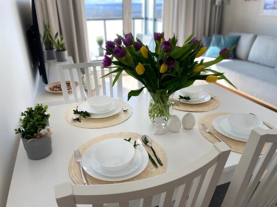 Apartament 12 piętro z widokiem na Gdansk - parking w cenie pobytu Apartment in Gdansk