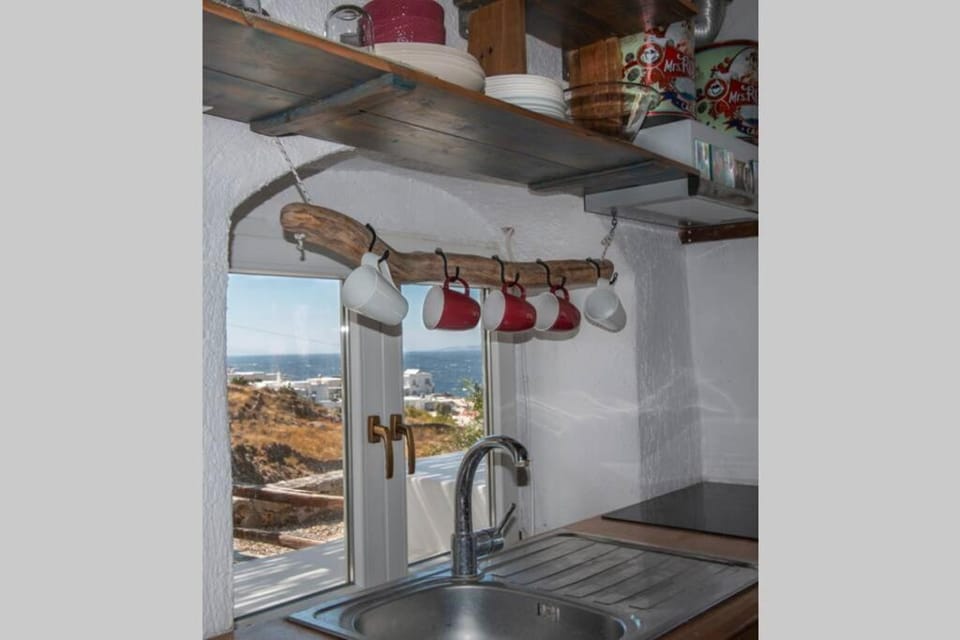 Kitchen or kitchenette, Sea view, Sea view, Sunset