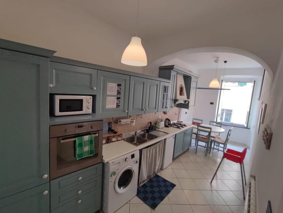 Kitchen or kitchenette, Dining area, minibar, oven, pet friendly, stove, toaster, washing machine