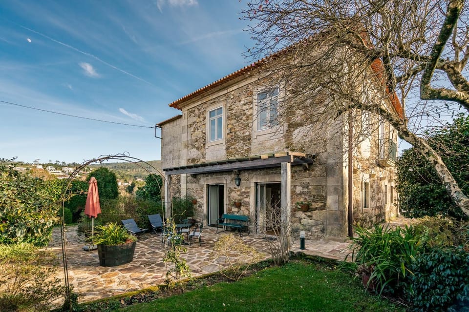 Property building, Patio, Garden, Garden view