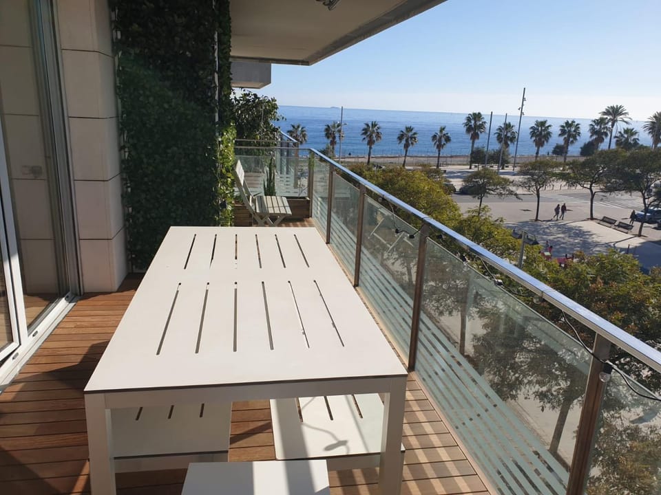 Balcony/Terrace, Dining area, Sea view