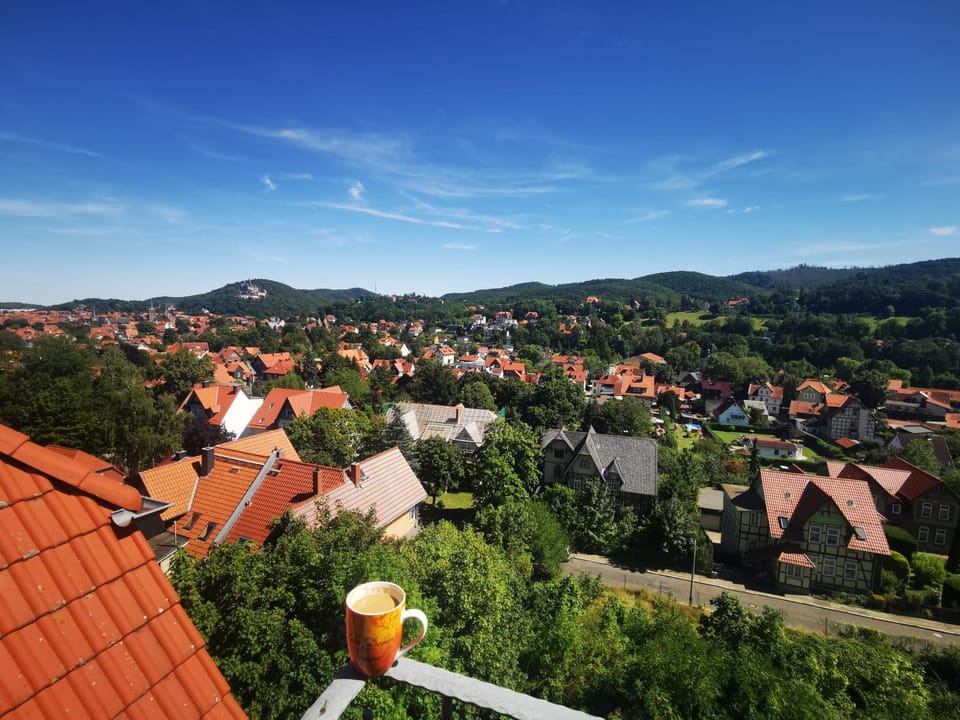 Nearby landmark, Natural landscape, City view, Mountain view