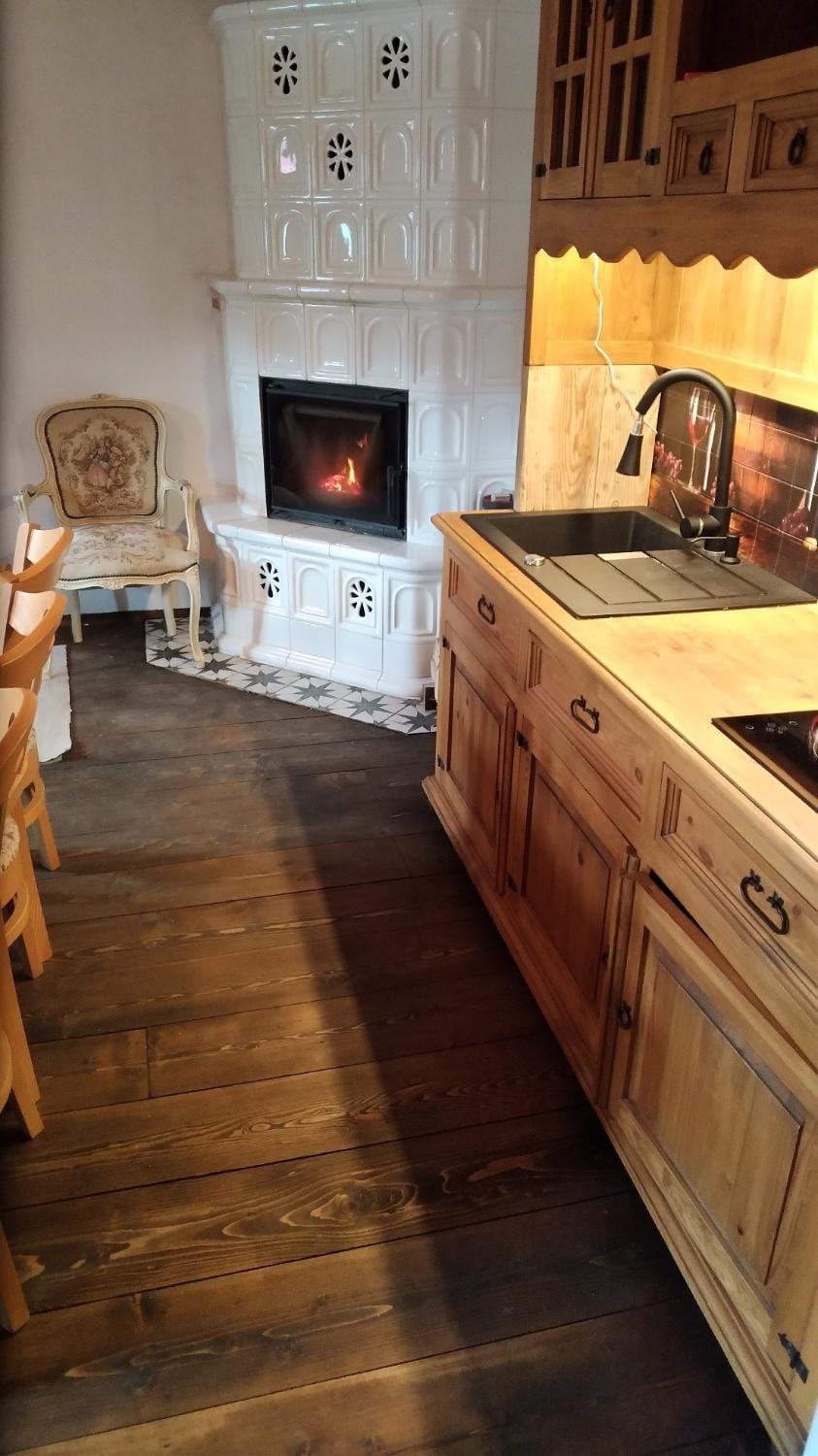 Kitchen or kitchenette, Living room, flat iron, pet friendly, stove