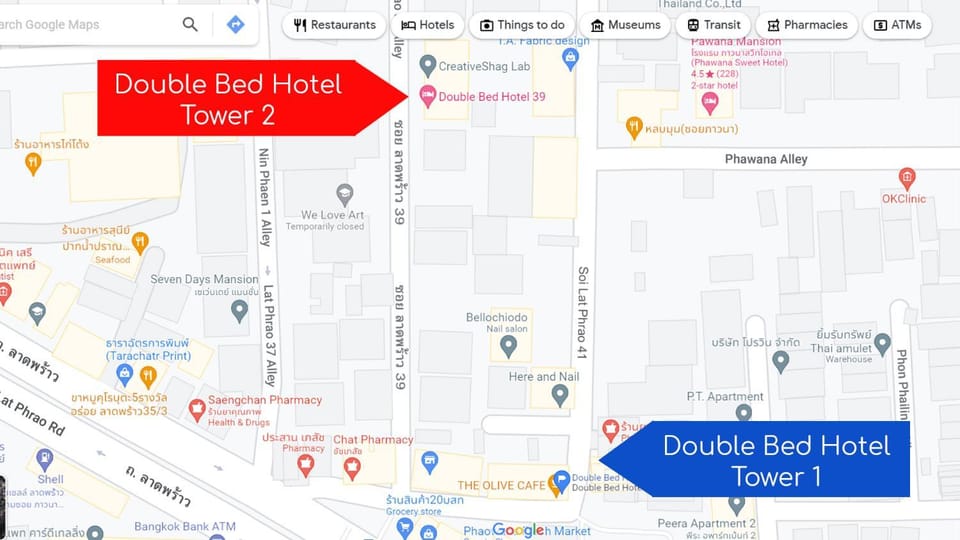Double Bed Hotel Hotel in Bangkok