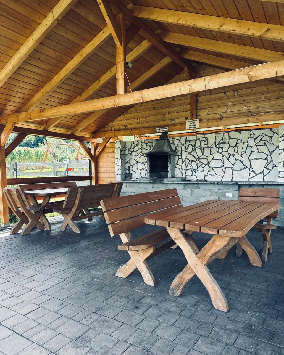 BBQ facilities, Dining area