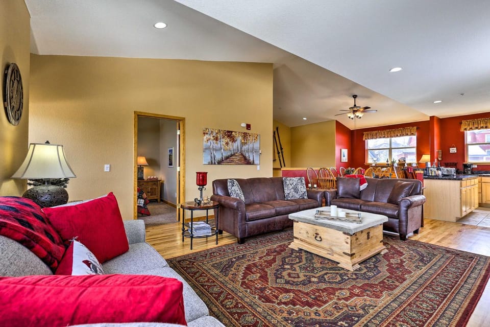 11 Mi to Keystone Silverthorne Condo with Deck House in Wildernest