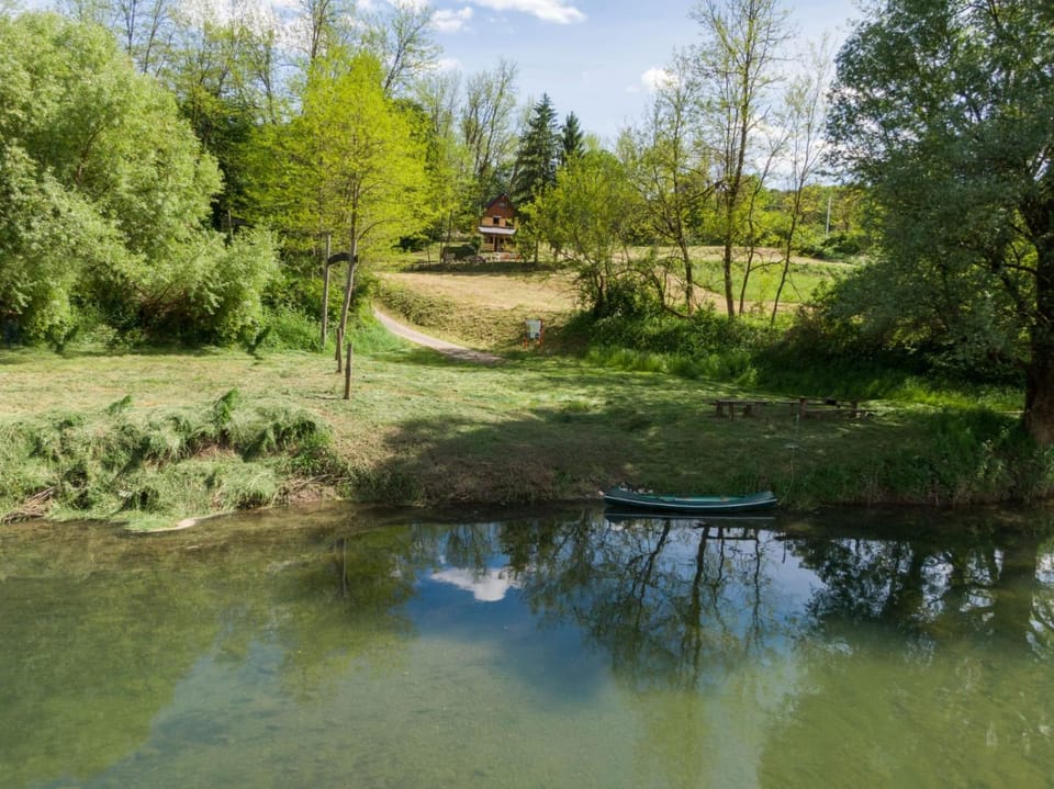 River house "Green butterfly" House in Croatia