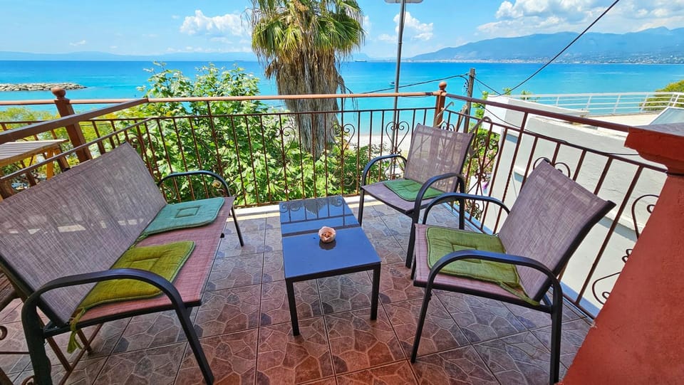 Seating area, Sea view