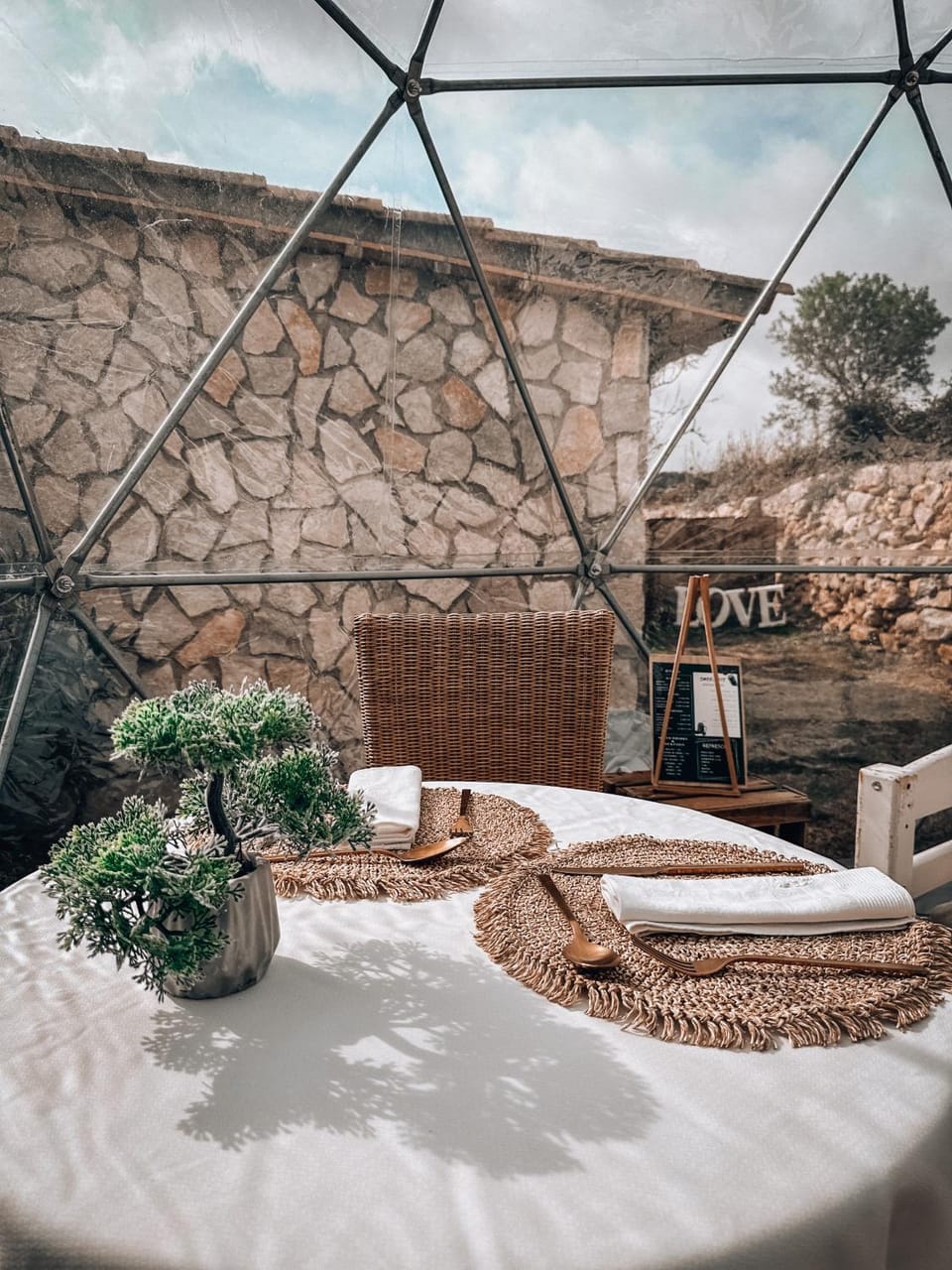 Suite con Burbuja Luxury tent in Canyelles