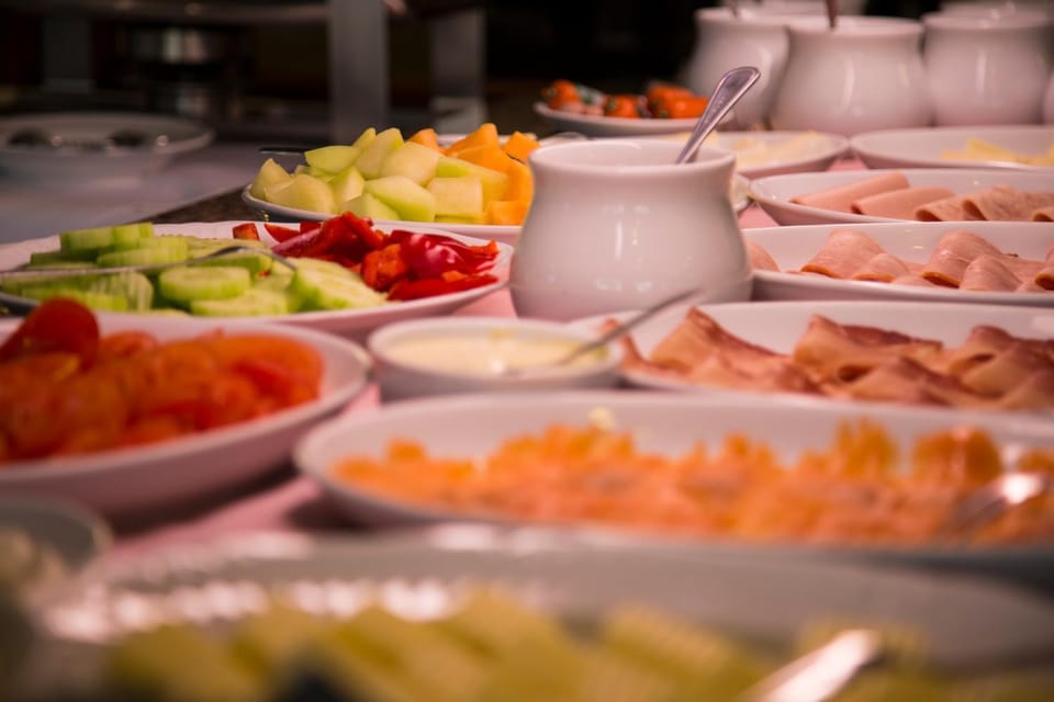 Food close-up, Buffet breakfast