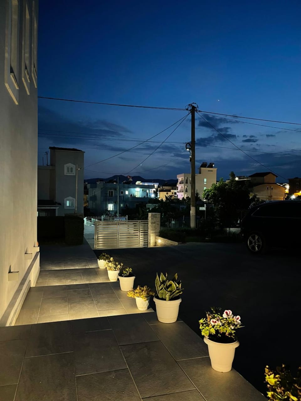 Property building, Night, View (from property/room)