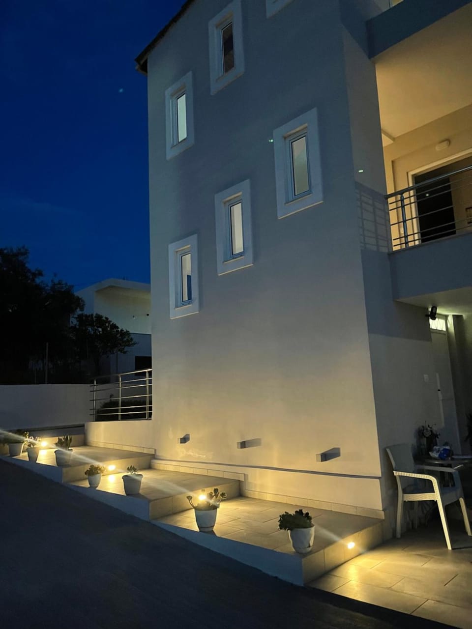 Property building, Night